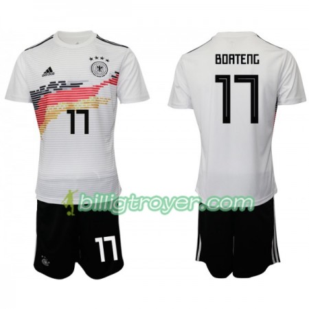 Billige Fotballdrakter Tyskland BOATENG 17 Barn Hjemmedraktsett 2019 Kortermet